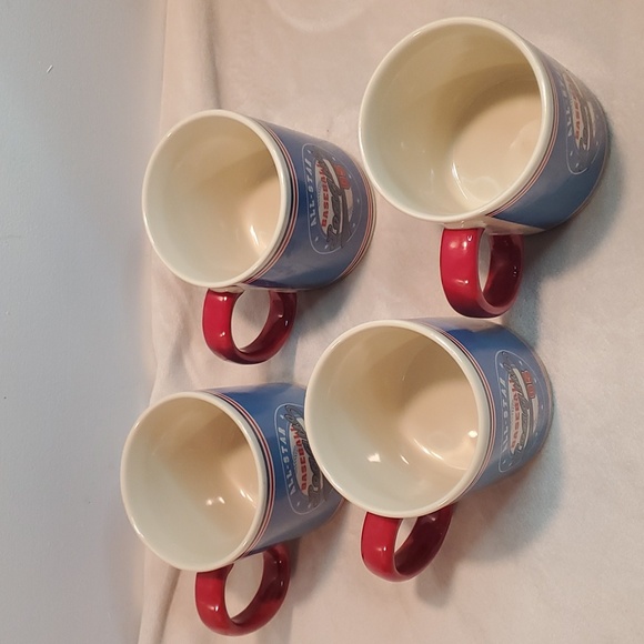 ALLSTAR baseball league 05 set of 4 mugs/cups/coffee mug. Russ brand - Picture 3 of 5